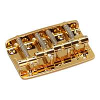 Gotoh Guitar Bridge/Tailpiece PB Gold Plated Deluxe