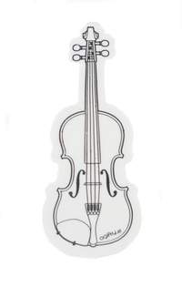 Eraser violin