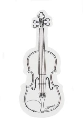 Eraser violin