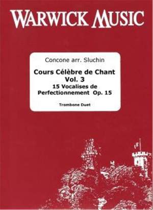 Giuseppe Concone: Cours Celebre de Chant Vol 3