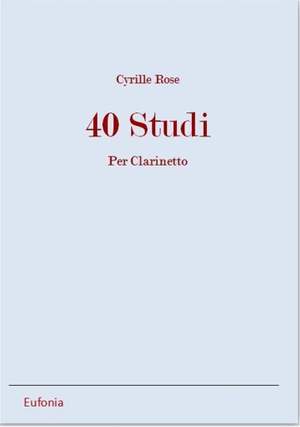 Cyrille Rose: 40 Studi