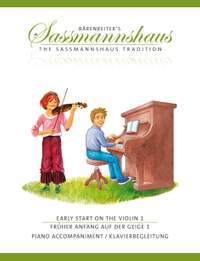 Sassmannshaus, Kurt: Early Start on the Violin 1