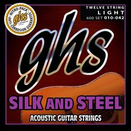 Ghs Silk'n'steel 12 String Lt 10-42