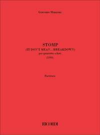 Giacomo Manzoni: Stomp