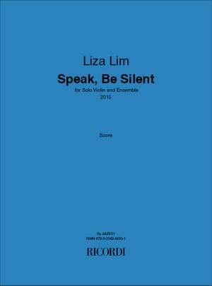 Liza Lim: Speak, Be Silent