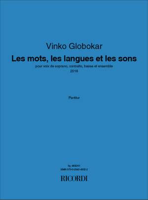 Vinko Globokar: Les mots, les langues et les sons