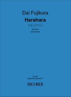 Dai Fujikura: Harahara (はらはら)