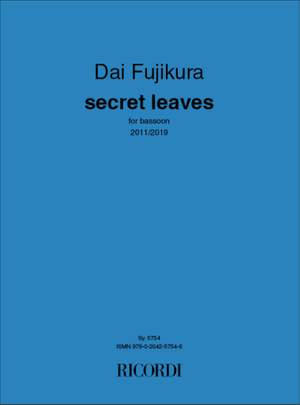 Dai Fujikura: secret leaves