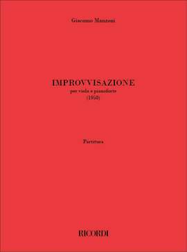 Giacomo Manzoni: Improvvisazione