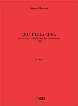 Giacomo Manzoni: Aria della gioia