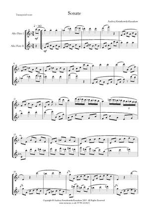 Andrzej Kwiatkowski-Kasnakow: Sonate