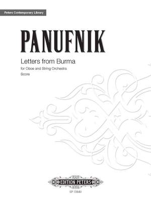 Panufnik, Roxanna: Letters from Burma