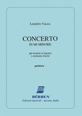Leandro Vacca: Concerto in e minor
