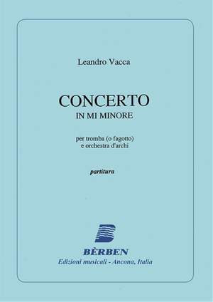 Leandro Vacca: Concerto in e minor