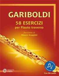 Mauro Scappini: Il metodo Gariboldi Í 58 Esercizi per flauto