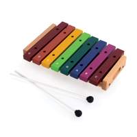 Percussion Plus rainbow xylophone - 1 octave (8 bars)