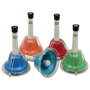 Percussion Workshop chromatic combi hand bells - set of 5 black notes