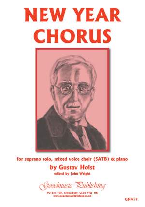 Gustav Holst: New Year Chorus for choir & piano
