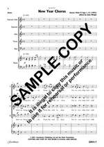 Gustav Holst: New Year Chorus for choir & piano Product Image