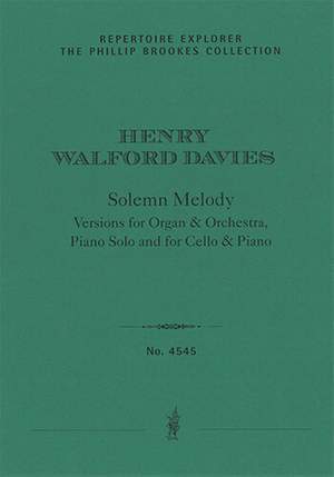 Walford Davies, Henry: Solemn Melody