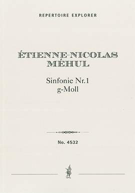 Méhul, Etienne Nicolas: Symphony No. 1 in G Minor