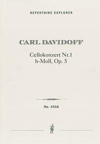 Davidoff, Carl : Cello Concerto No. 1 in B-minor Op. 5