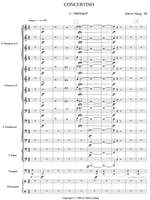 Haug, Halvor: Concertino for Brass and Percussion Product Image