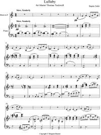 Zador, Eugen: Lullaby for Master Thomas Tuckwell for horn and piano