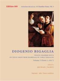 Diogenio Bigaglia: Twelve chamber duets Band 3