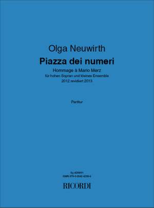 Olga Neuwirth: Piazza dei numeri
