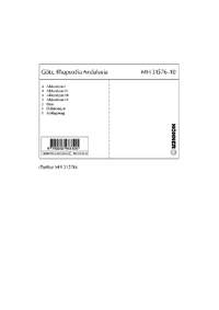 Goetz, A: Rhapsodia Andalusia