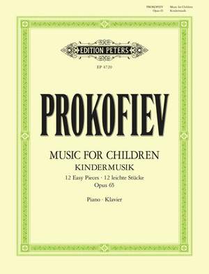 Prokofiev, S: Music For Children op. 65