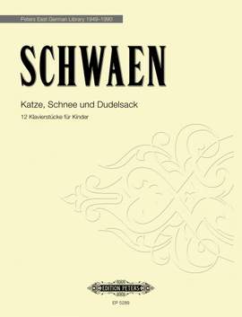 Schwaen, K: Katze, Schnee und Dudelsack