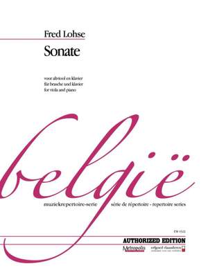 Fred Lohse: Sonate