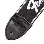 Woven Running Logo Strap Black/Silver Product Image