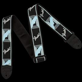2' Mono Strap Black/Light Grey/Blue