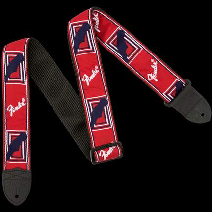 2' Mono Strap Red/White/Blue