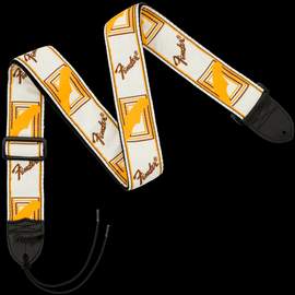 White/Brown/Yellow Mono Strap