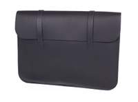 Leather Music Case Black