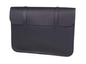 Leather Music Case Black
