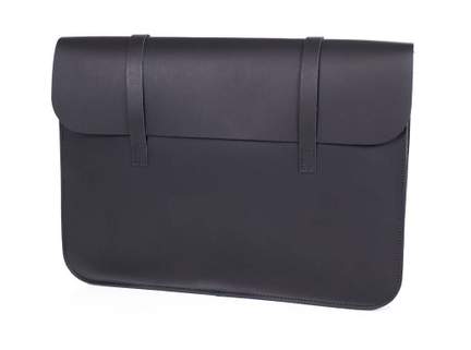 Leather Music Case Black