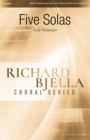 Kyle Pederson: Five Solas