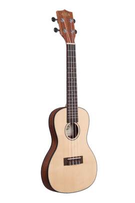 Kala Solid Spruce Travel Concert Rosewood