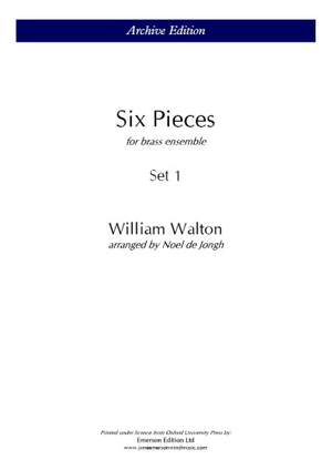 Walton, William: Six Pieces (Set 1)