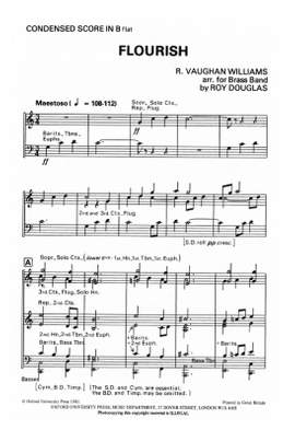 Vaughan Williams, Ralph: Flourish (Score)