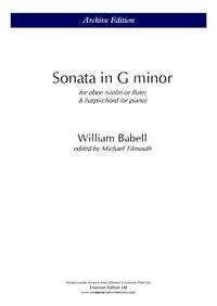 Babell, William: Sonata In G Minor
