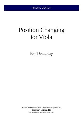Mackay, Neil: Position Changing For Viola