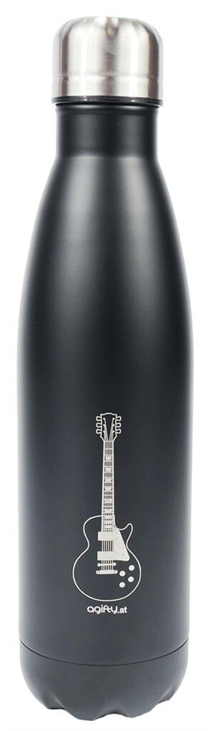 Thermo drink bottle: e-guitar