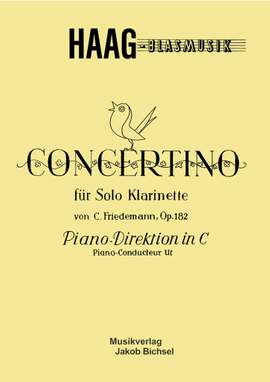 Carl Friedemann: Concertino für Klarinette op. 182