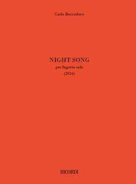 Carlo Boccadoro: Night Song